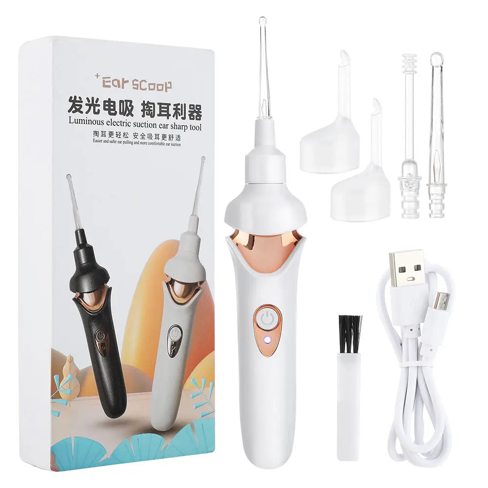 NEW Earloo™ 2.0 : instantly remove ear wax accumulation with aspiration therapy.